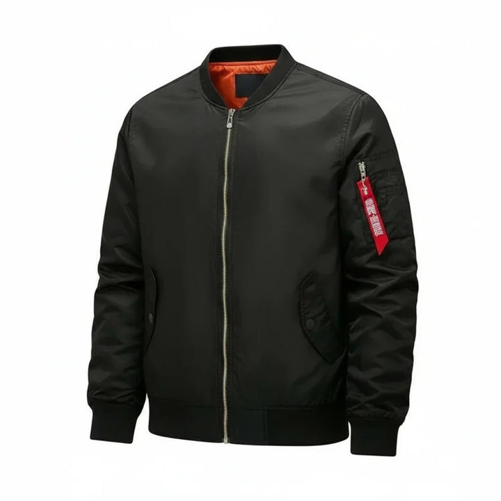 Mens Bomber Jacket Classic Flight Style