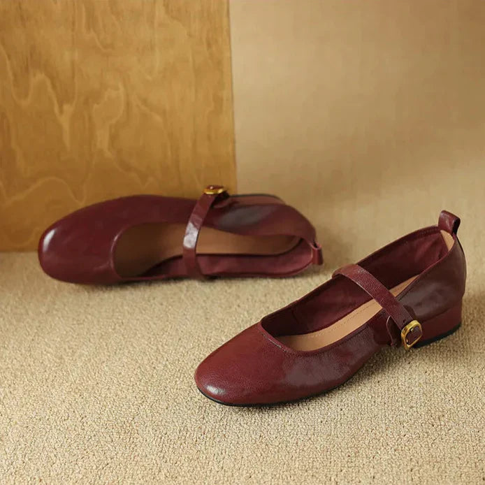 Womens Pumps Genuine Leather Classic Fit