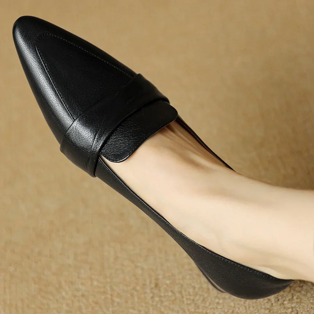 Womens Pumps Genuine Leather Classic Fit
