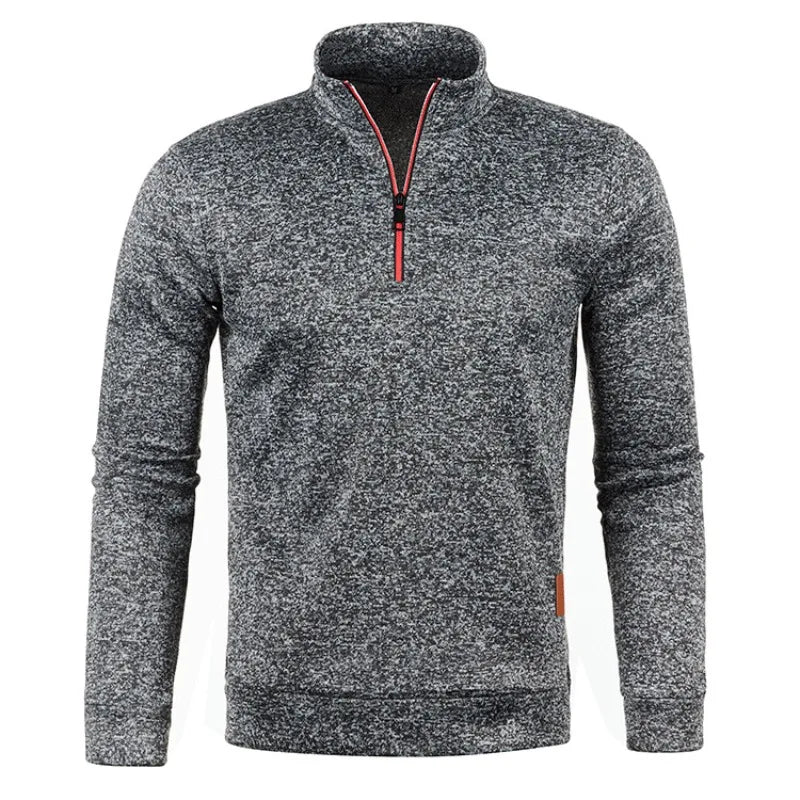 Mens Fleece Pullover Jacket Warm Fit