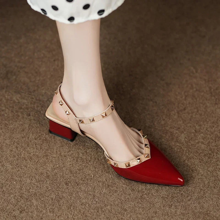 Womens Heeled Shoes Elegant Design