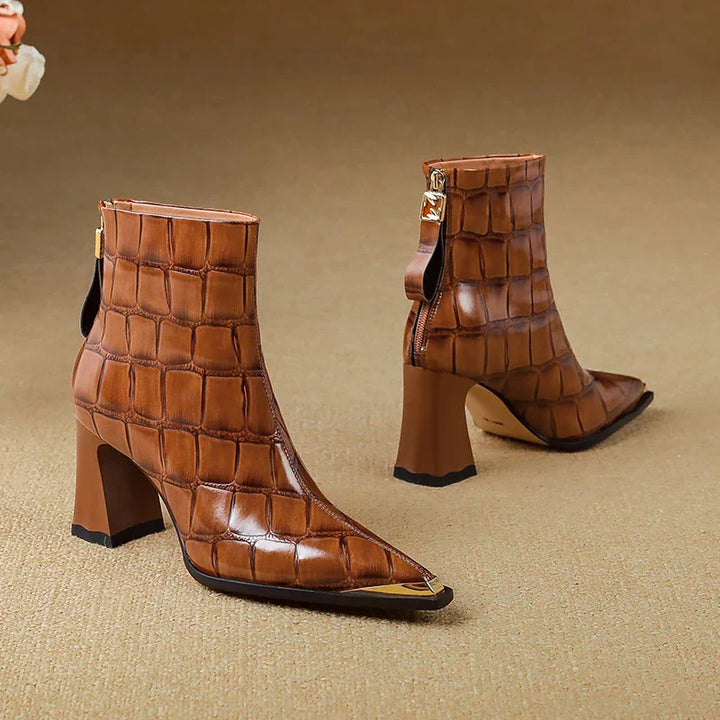 Womens Genuine Leather Boots Classic Fit