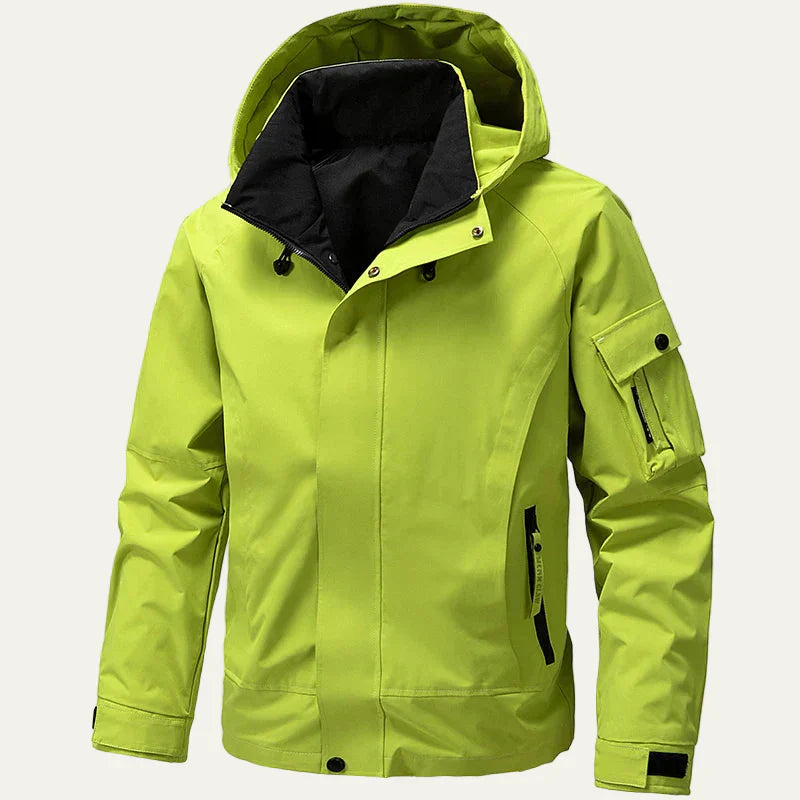 Mens Utility Jacket Weatherproof Hooded