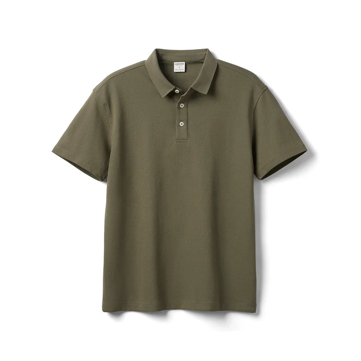 Mens Polo Shirt Lightweight Breathable Fit