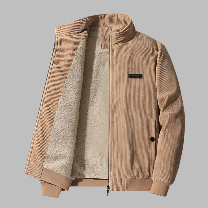 Mens Corduroy Jacket Warm Insulated Fit