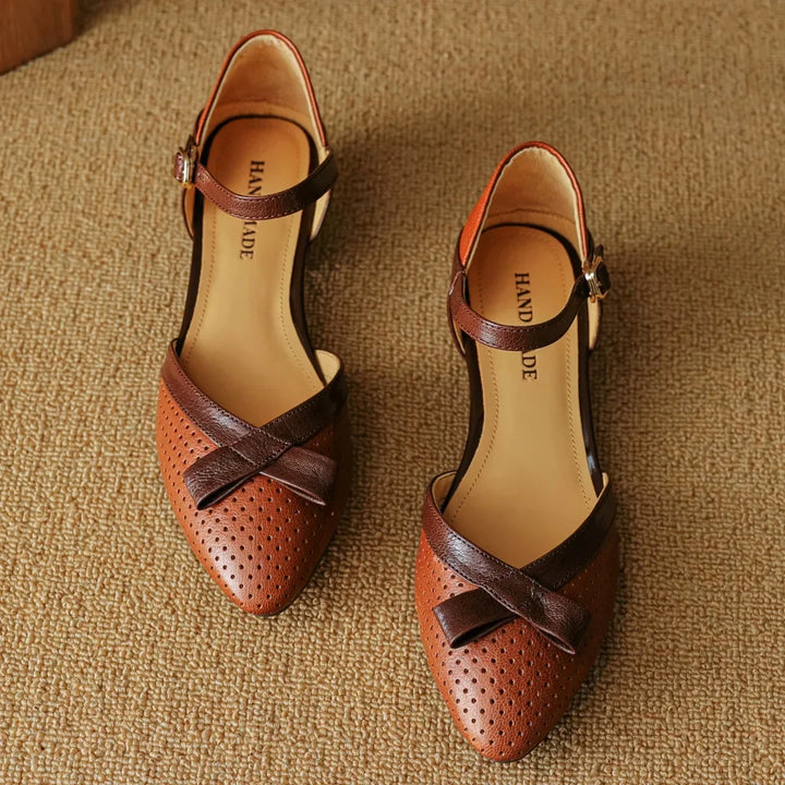 Womens Genuine Leather Pumps Classic Fit
