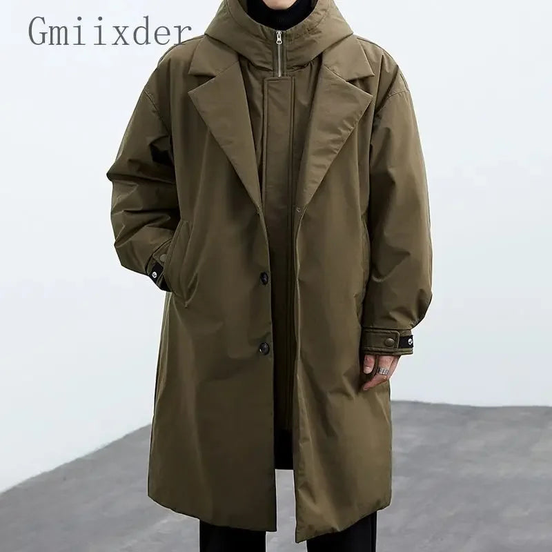 Mens Cargo Jacket Padded Warm - BritishMode