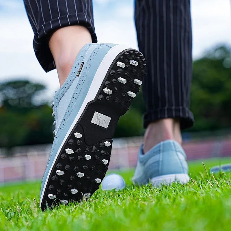 Mens Golf Shoes Durable Comfortable Fit