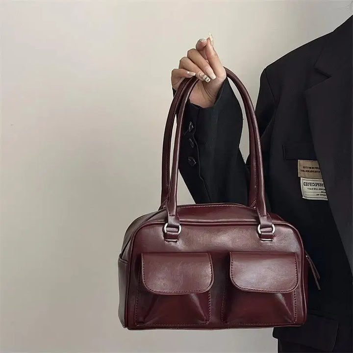 Unisex Multi-Pocket Bag Classic Style
