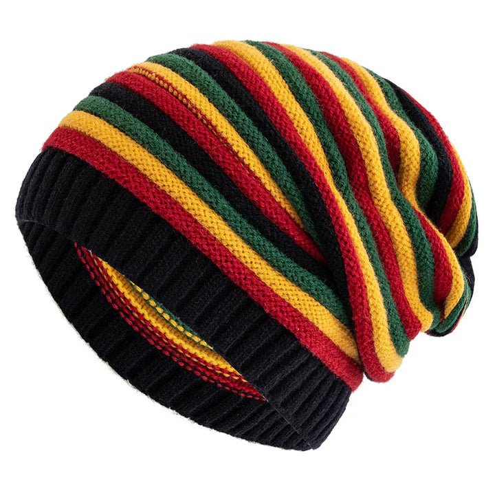 Womens Cable Knit Slouch Beanie Warm Fit