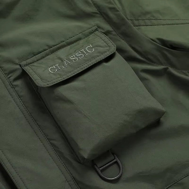 Unisex Waterproof Parka Jacket Durable Weatherproof Design