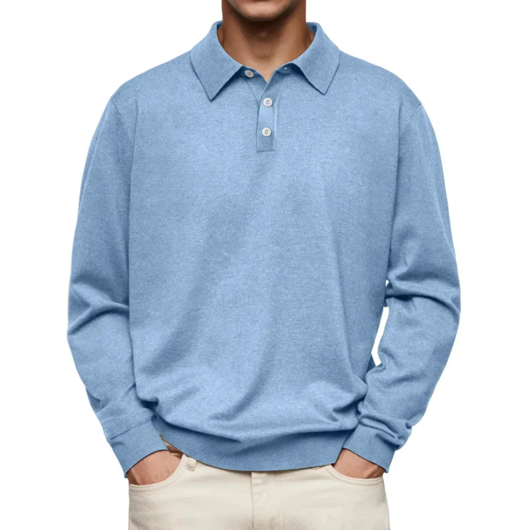 Mens Polo Shirt Classic Fit Relaxed Style - BritishMode