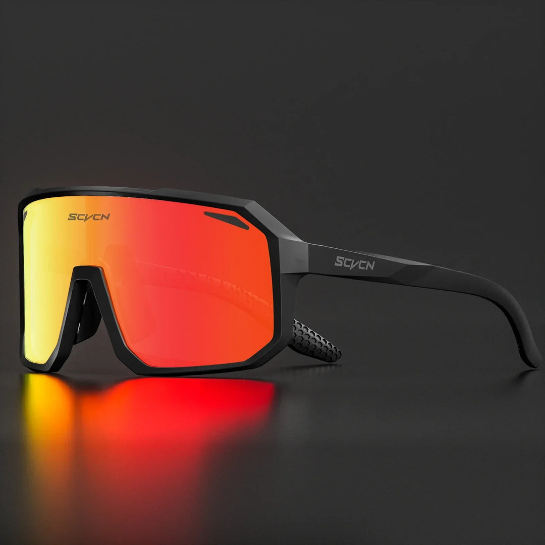 Mens Bike Sunglasses Polarized Lightweight Athletic Fit - BritishMode