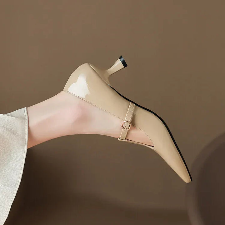 Womens Leather Heels Genuine Leather Classic Fit