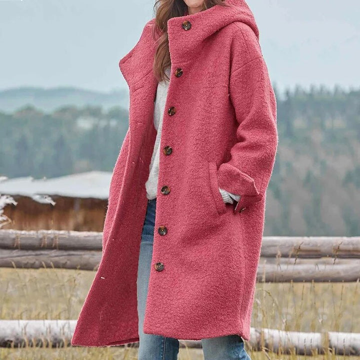 Womens Winter Coat Wool Blend Elegant Fit