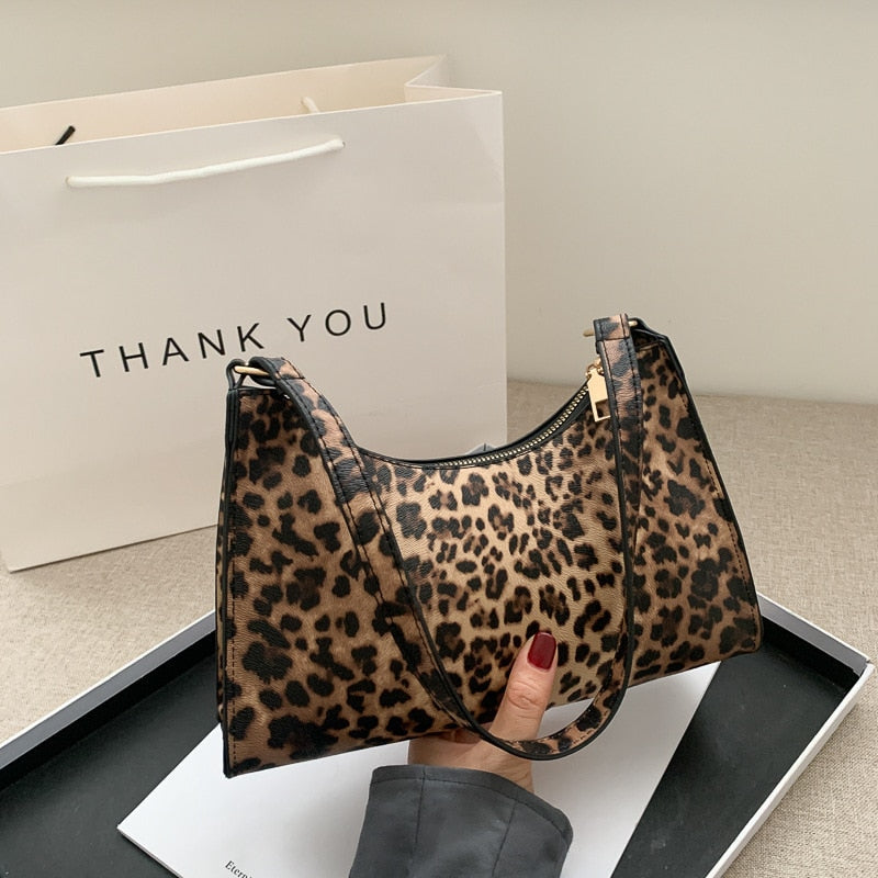 Womens Tote Bag with Zebra Print Pattern
