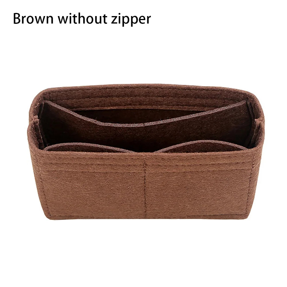 Unisex Organizer Insert Practical Compact Fit for Mini Tote Bags