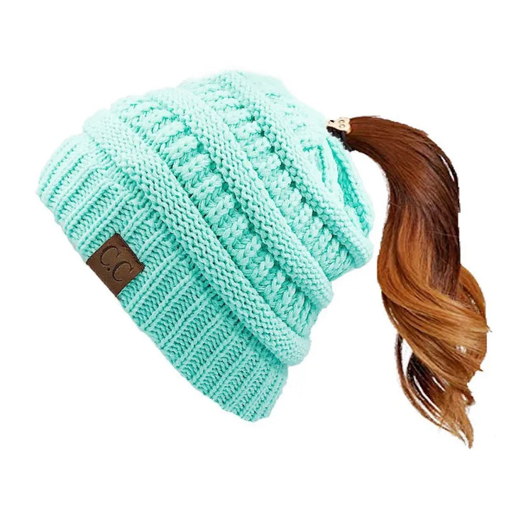 Unisex Slouchy Winter Hat Warm Knit