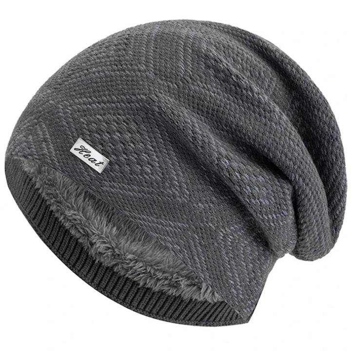 Womens Cable Knit Slouch Beanie Warm Fit