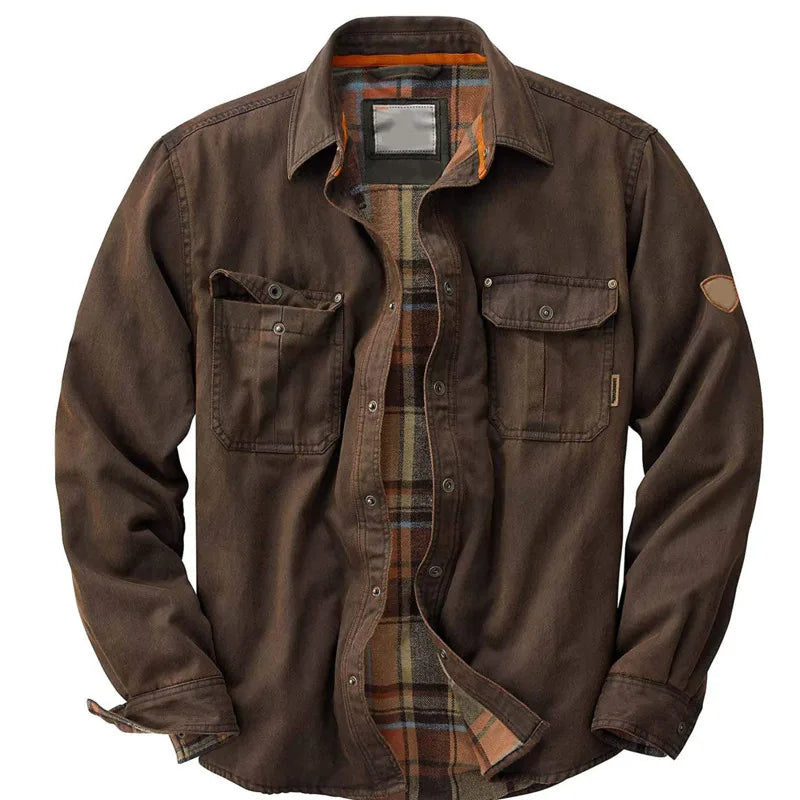 Mens Motorcycle Jacket Genuine Leather Biker Style - BritishMode