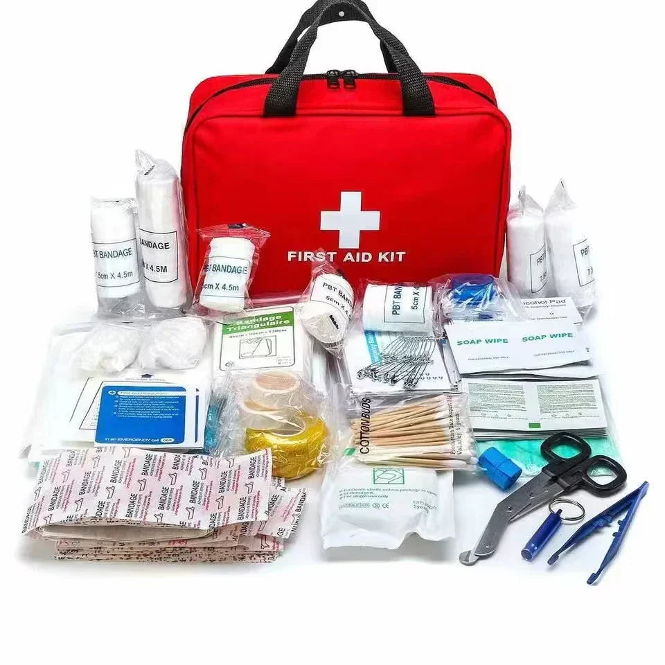 Unisex Emergency First Aid Kit Backpack Compact Durable - BritishMode