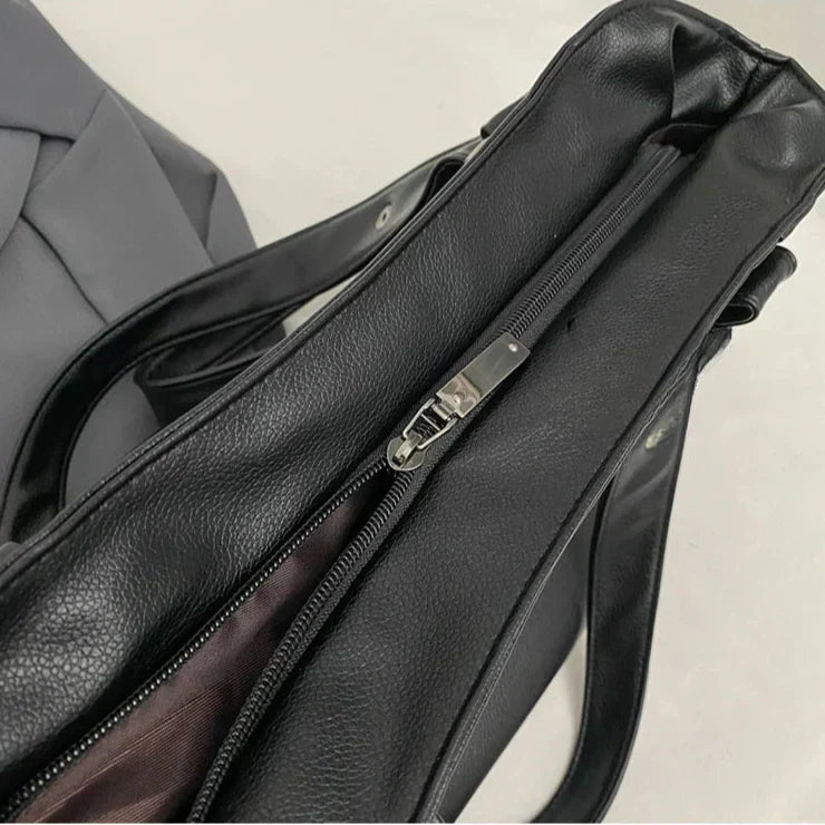 Womens Large Soft Leather Handbag Spacious Design