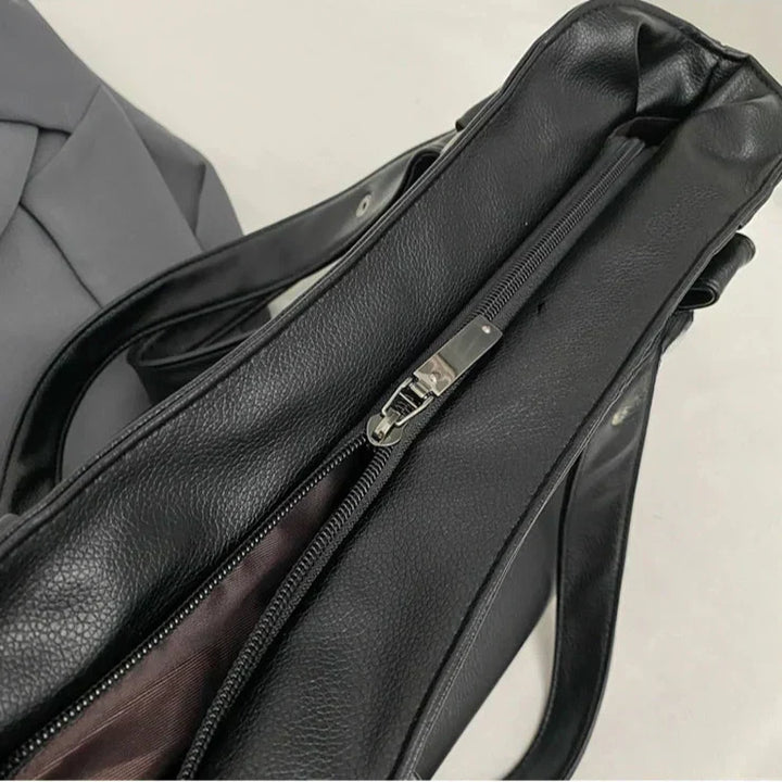 Womens Large Soft Leather Handbag Spacious Design