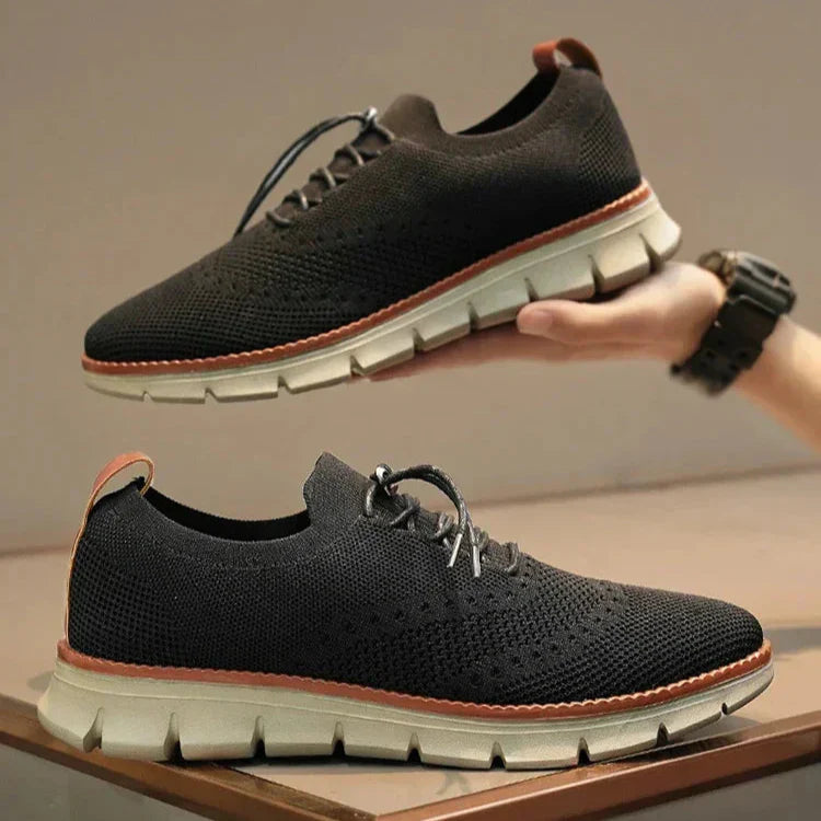 Unisex Sneakers Casual Lace-Up Design