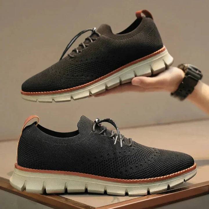 Unisex Sneakers Casual Lace-Up Design