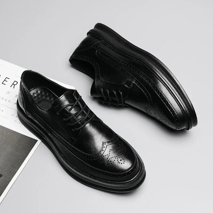Mens Leather Shoes Genuine Leather
