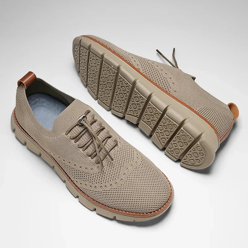 Unisex Sneakers Casual Lace-Up Design