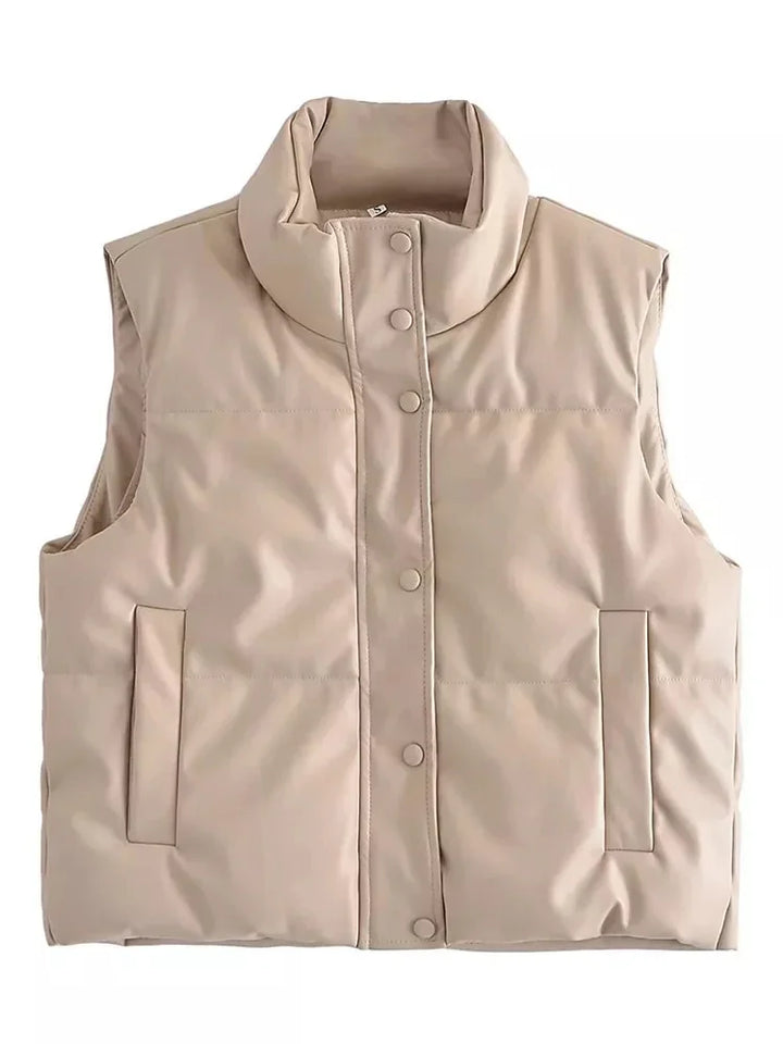 Womens Winter Bodywarmer Insulated Elegant Fit