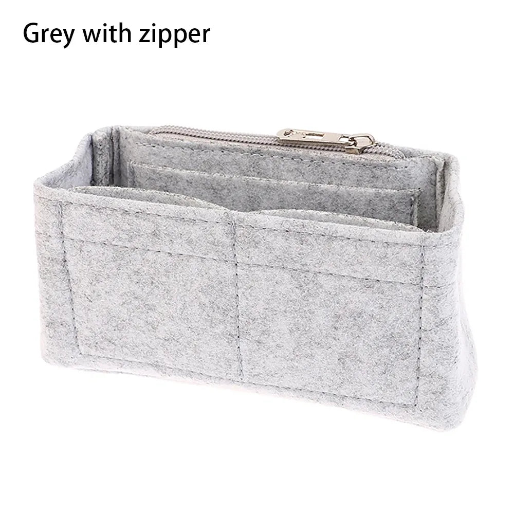 Unisex Organizer Insert Practical Compact Fit for Mini Tote Bags
