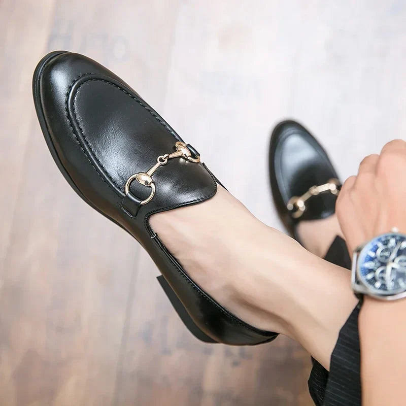 Womens Genuine Leather Shoes Classic Fit