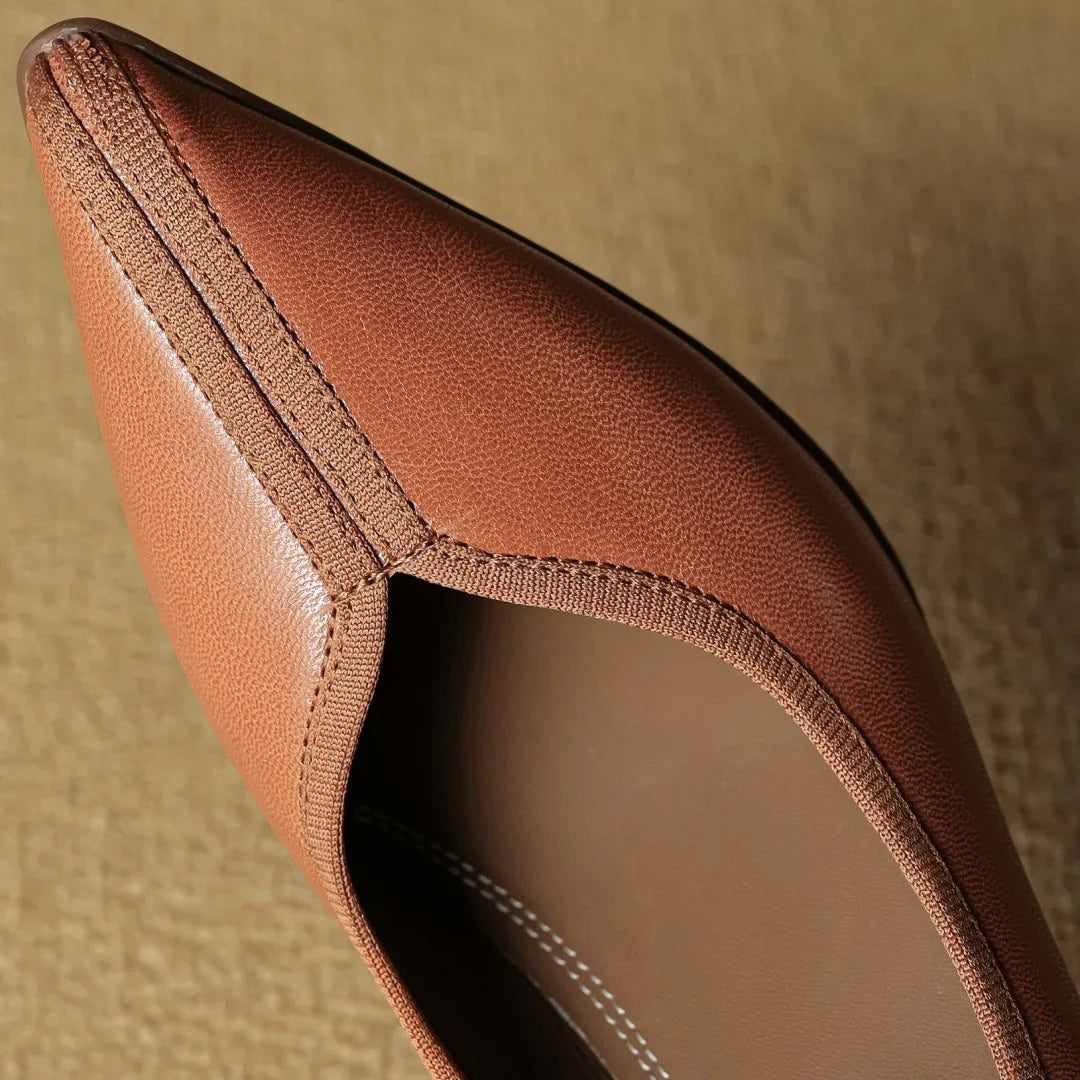 Womens Heels Genuine Leather Classic Fit