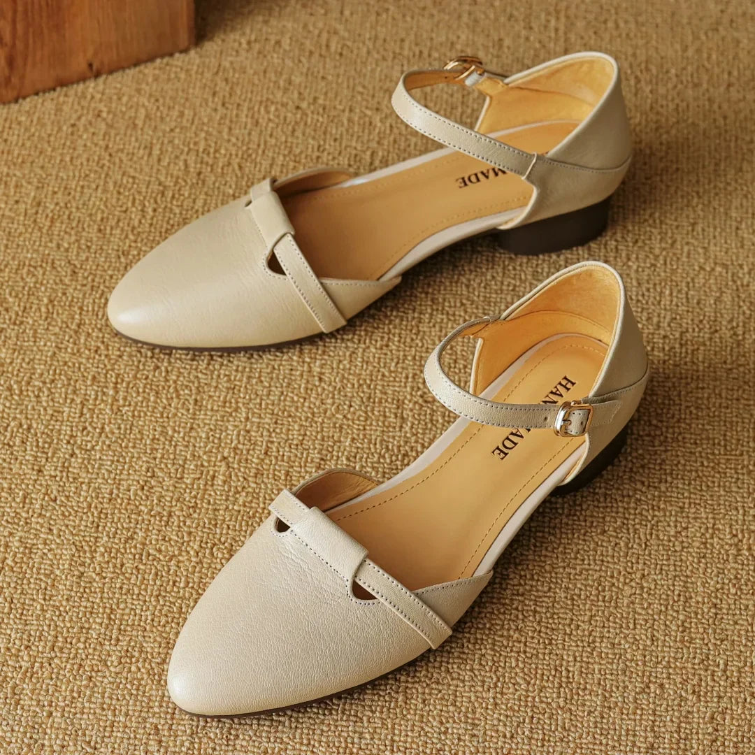 Womens Heels Genuine Leather Classic Fit