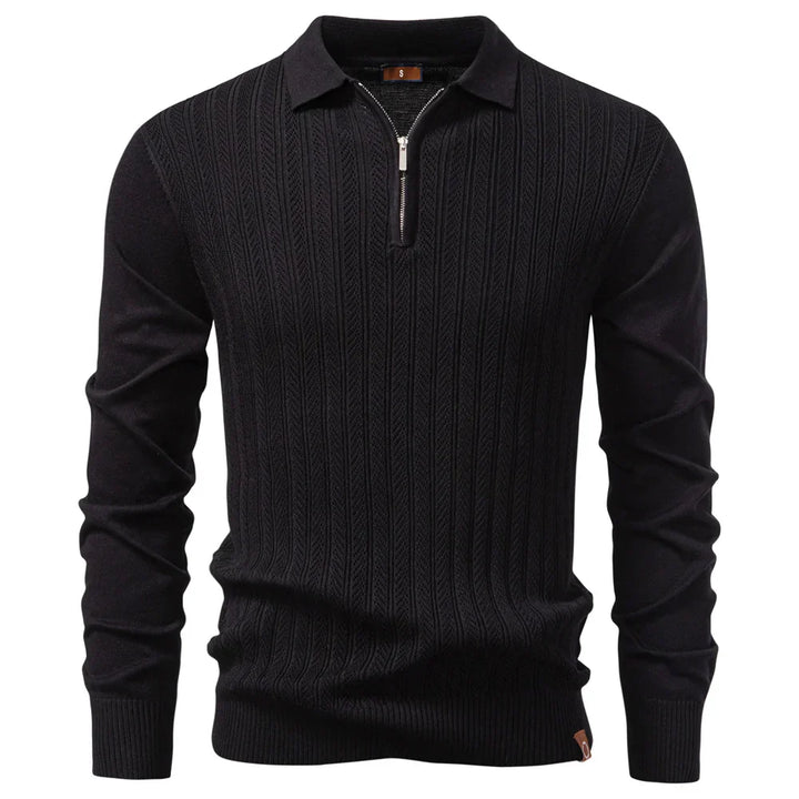 Mens Polo Shirt Embroidered Slim Fit Casual