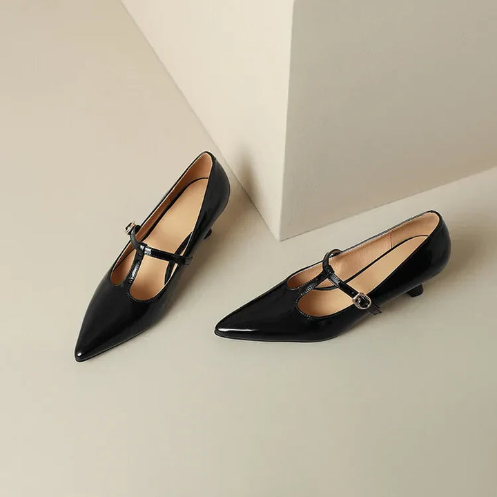 Womens Leather Heels Genuine Leather Classic Fit