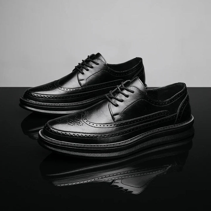 Mens Leather Shoes Genuine Leather