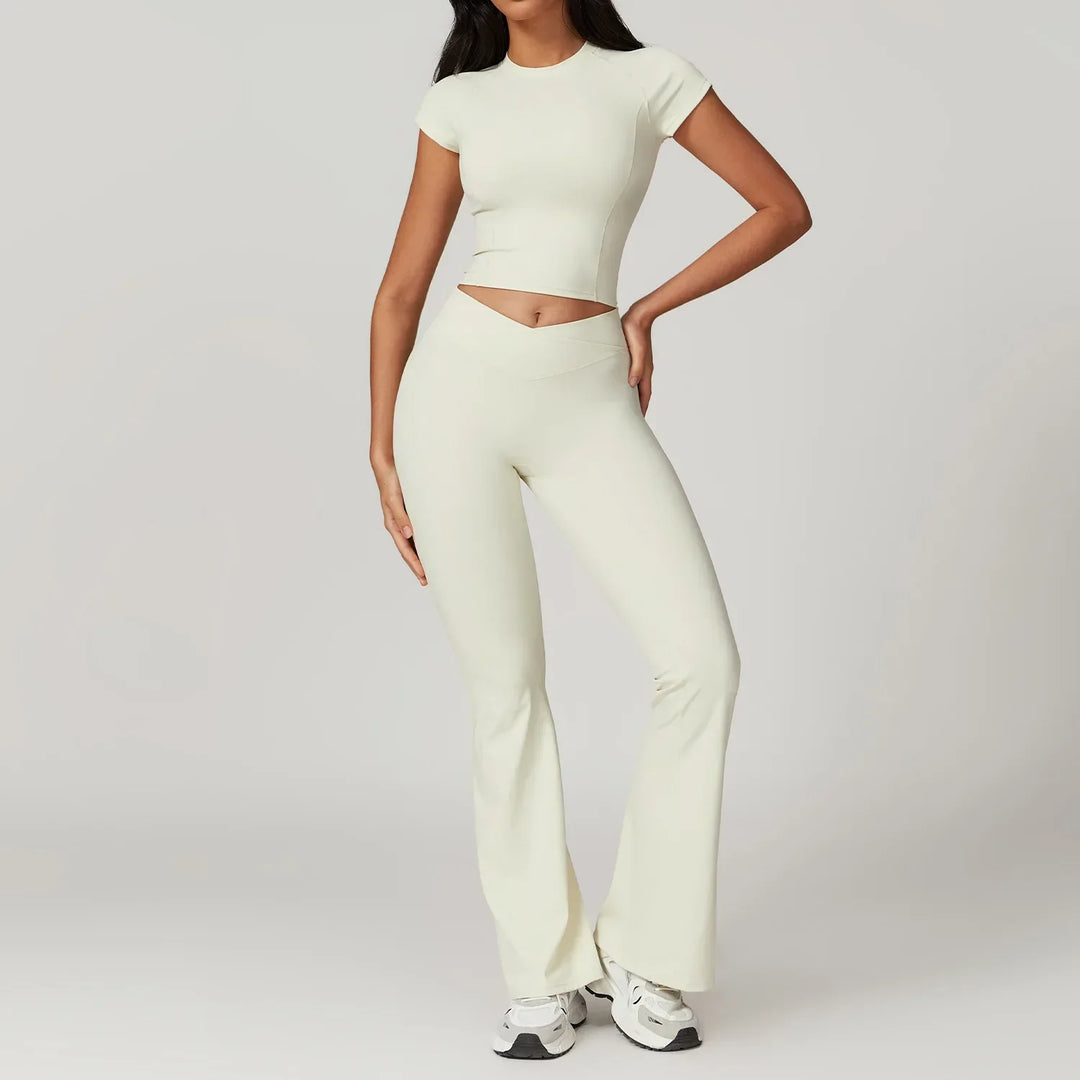 Womens 2-Piece Yoga Set Sports Bra and Tight Pants