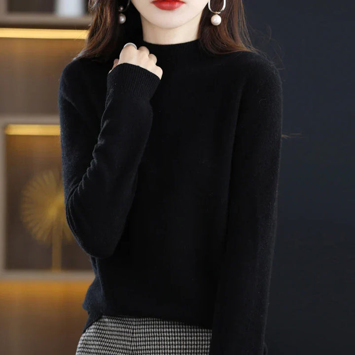 Womens Wool Sweater Cozy Fit Winter