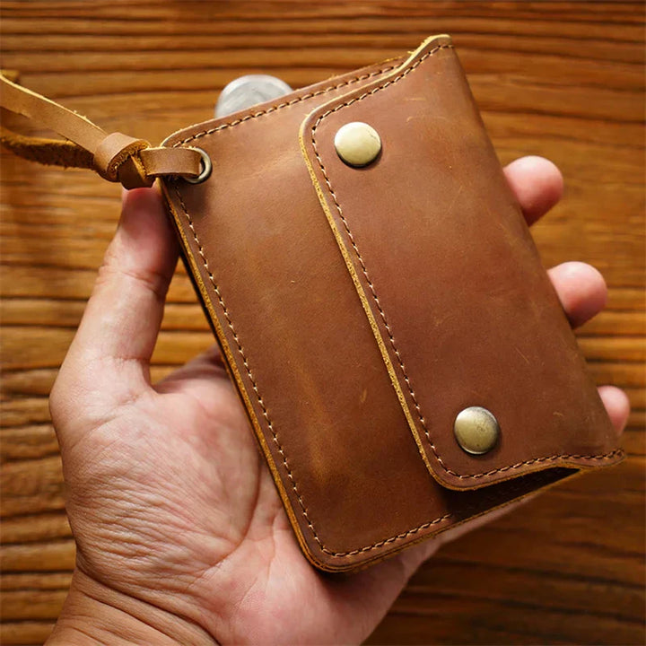 Mens Leather Money Wallet Classic Style - BritishMode