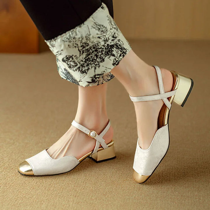 Womens Slingback Shoes with Adjustable Strap