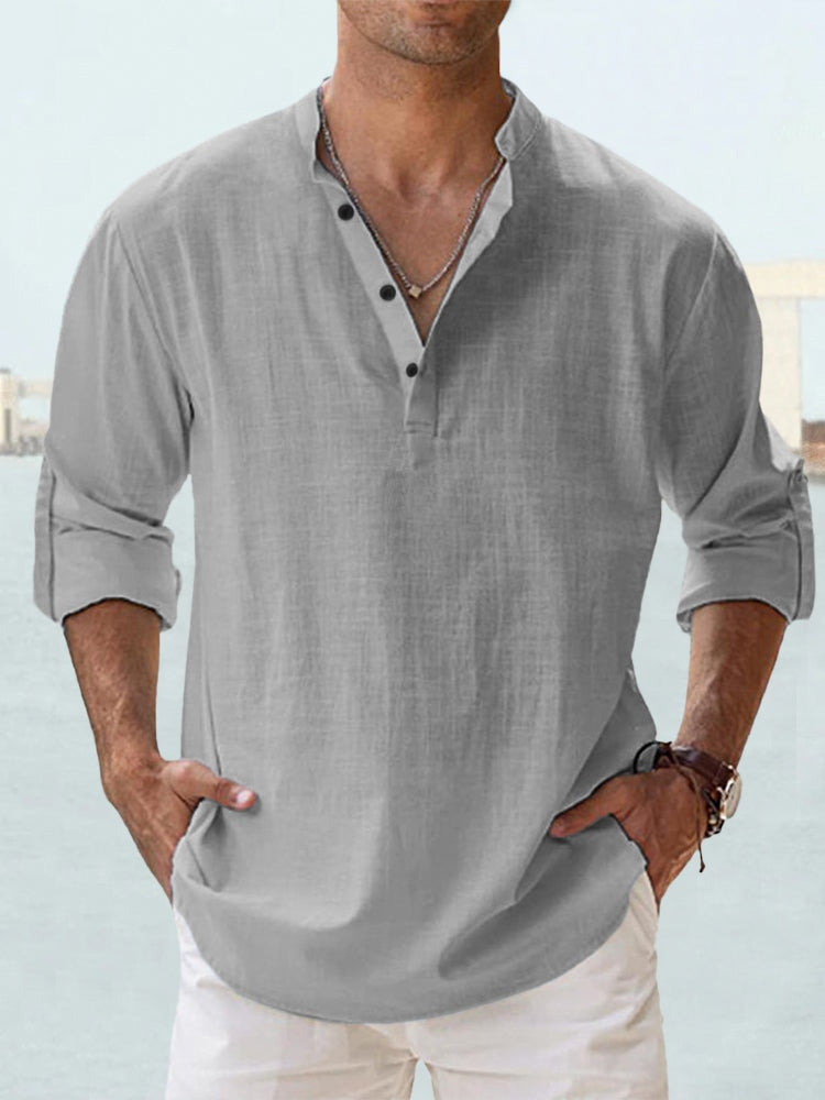 Mens Shirt Lightweight Comfortable Loose Fit