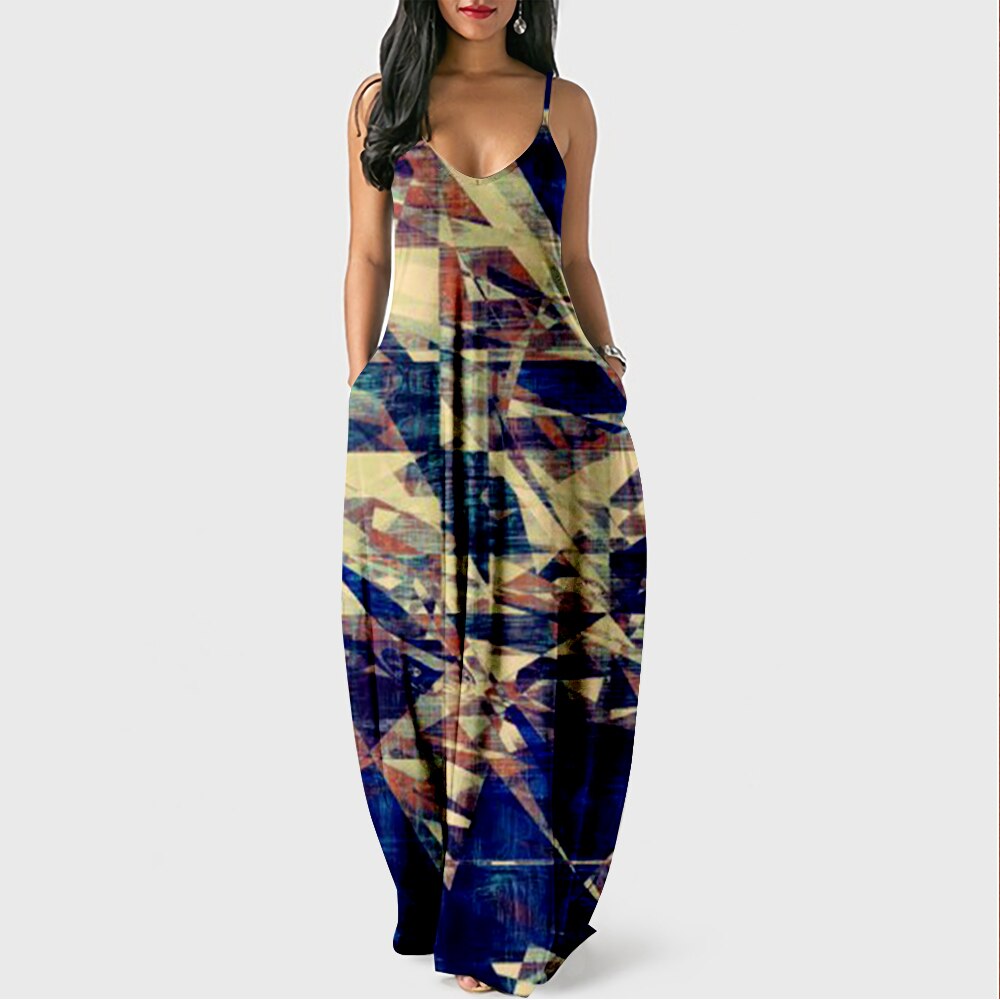 Womens Maxi Dress Lightweight Summer Style