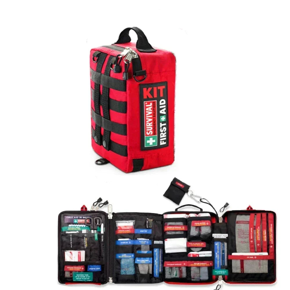 Portable Medical Emergency Kit Durable Nylon Bag