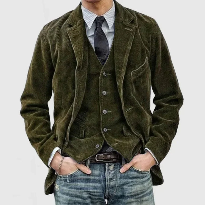 Mens Jacket Padded Rugged Fit