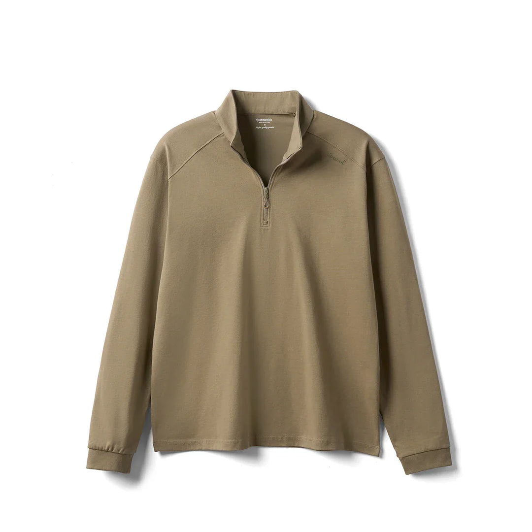 Mens Long Sleeve T-Shirt Soft Lightweight Fabric