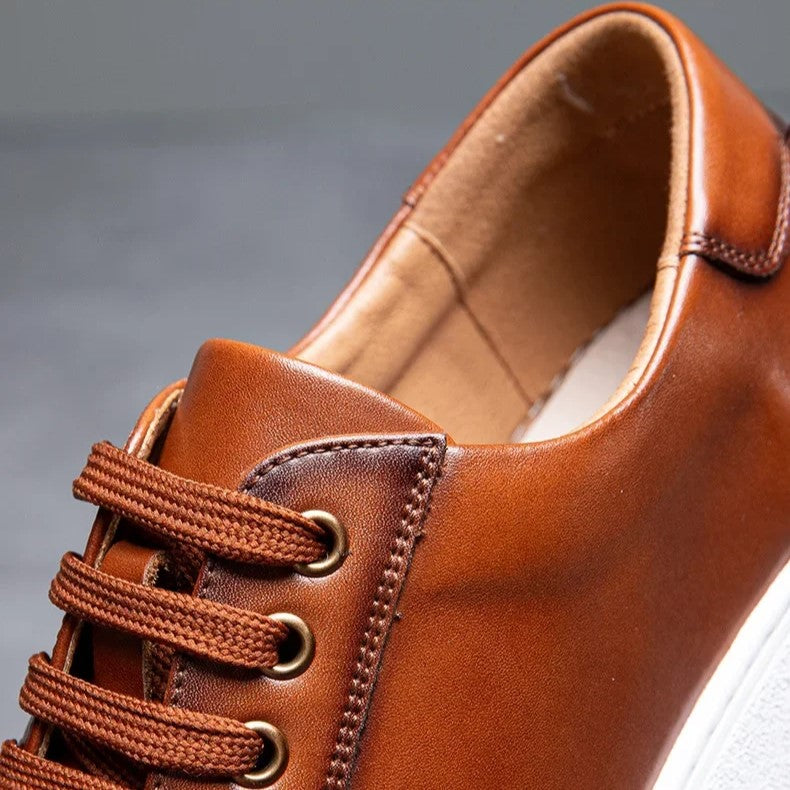 Mens Leather Dress Shoes Classic Fit