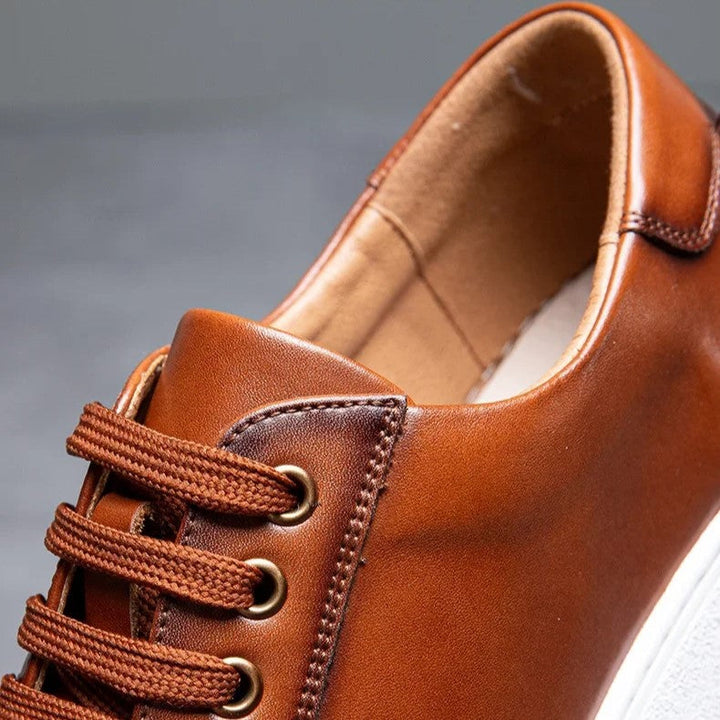 Mens Leather Dress Shoes Classic Fit